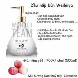 Bùn ủ tóc Weilaiya phục hồi hư tổn 50ml