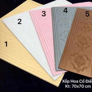 XỐP DÁN TƯỜNG CỔ ĐIỂN