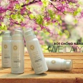 Bọt chống nắng trắng da Weilaiya 80ml