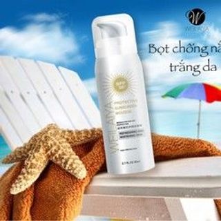 Bọt chống nắng trắng da Weilaiya 80ml