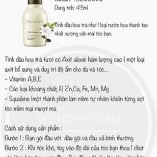 Dầu dưỡng tóc hoa trà Camelia Weilaiya