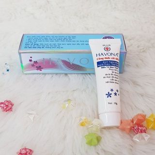 Kem trị mụn thâm mờ sẹo Havona xanh dương
