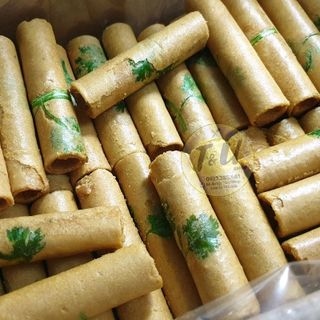 Bánh Ống Ngò Nhân Đậu Phộng