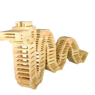 Đồ chơi gỗ Cities Block - Kapla đồ chơi xây dựng xếp hình sáng tạo cho bé