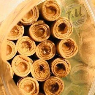 Bánh Ống Ngò Nhân Đậu Phộng