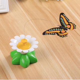 Đồ chơi chó mèo vờn bướm chạy bằng điện