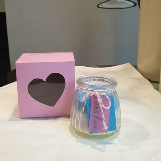 Nến tinh dầu Lee’s Home 100g 4 tinh dầu - hũ sọc/ Essential Oil Candle
