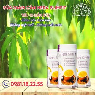 Hera Slimfit - Sữa giảm cân tiêu chuẩn Đức giá sỉ