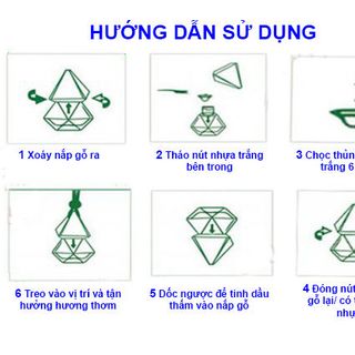 Lọ tinh dầu sả chanh treo xe Green Oil