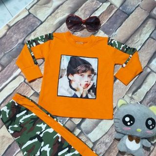 Bộ dài bé gái cotton 4 chiêu