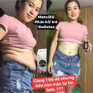 TRÀ GIẢM CÂN GO DETOX GIẢM CÂN THẢI ĐỘC TẶNG TRÀ DETOX THẢI ĐỘC