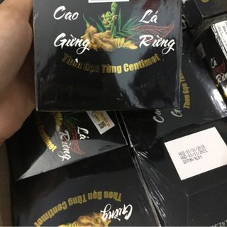 Cao gừng thiên nhiên