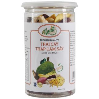 Trái cây sấy thập cẩm 150g hàng hũ giá sỉ