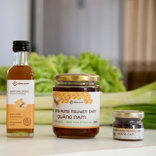 Mật ong rừng nguyên chất Sống Sạch MO250