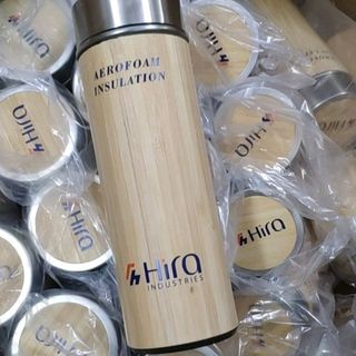 bình giữ nhiệt vỏ tre trúc