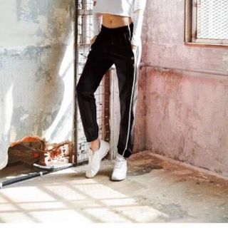 Quần tập jooger cotton sọc