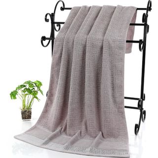 Set 3 Khăn siêu thấm chất liệu 100 cotton1 khăn tắm lớn 70x140 2 khăn mặt 34x75-202