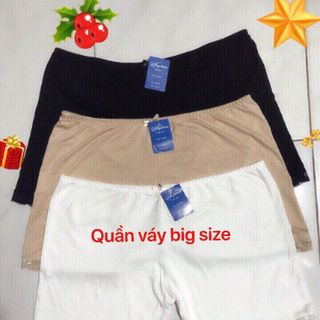 Quần váy cotton fom to