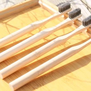 bàn chải đánh răng gỗ tre trúc