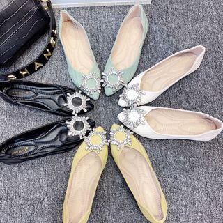 Giày bup bê lụa
