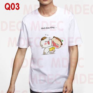 Áo thun sỉ in sticker