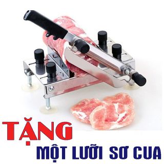 MÁY THÁI THỊT ĐÔNG LẠNH TẶNG LƯỠI SƠ CUA