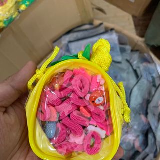 Thun cột tóc set 100 giá sỉ siêu bán buôn
