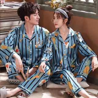 Đồ bộ mặc nhà Nam phi bóng mềm mạihoa văn dể thương trẻ trung-215