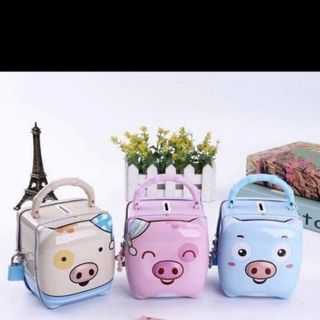 Két sắt mini heo con