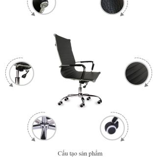 ghế chân xoay da cao cấp GX207