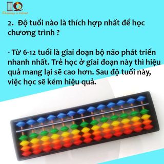 Bàn tính Soroban 13 cột nhựa ABS cao cấp màu sắc đẹp