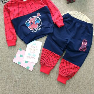 Bộ tay dài Spidermann giá sỉ