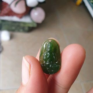 MẶT PHẬT BẢN MỆNH ĐÁ NGỌC BÍCH