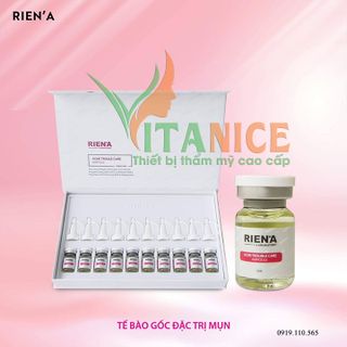 tế bào gốc trị mụn trị thâm mụn làm trắng sáng da riena - riena hàn quốc