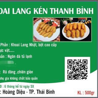 Khoai kén ngô chiên thanh bình