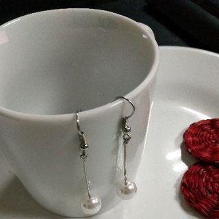 khuyên tai ngọc trai nhân tạo khuyên tai Hàn Quốc