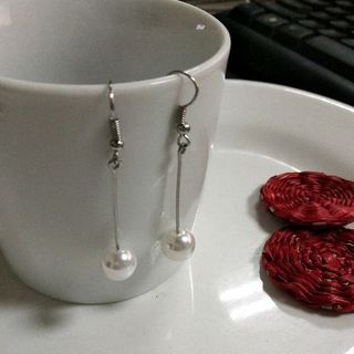 khuyên tai ngọc trai nhân tạo khuyên tai Hàn Quốc