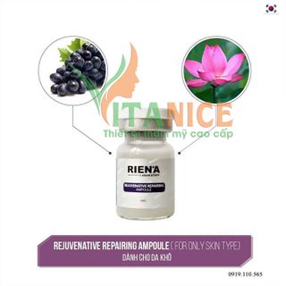 tế bào gốc trị sẹo chống lão hóa riena dành cho da khô - riena hàn quốc
