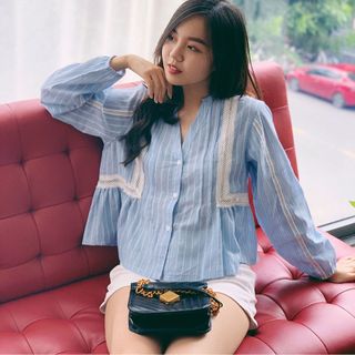 Áo babydoll ren hình thật - gia công và bán sỉ