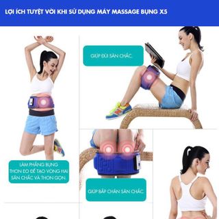 Đai Massage Giảm Béo X5 Hàn Quốc