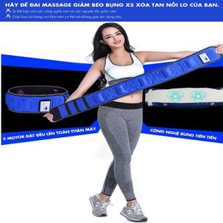Đai Massage Giảm Béo X5 Hàn Quốc