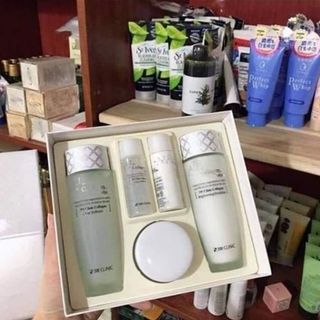 Bộ 5 Món dưỡng trắng da 3W Clinic Collagen White - Hàn Quốc