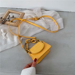 Túi Xách Mini Vân Cá Sấu D636