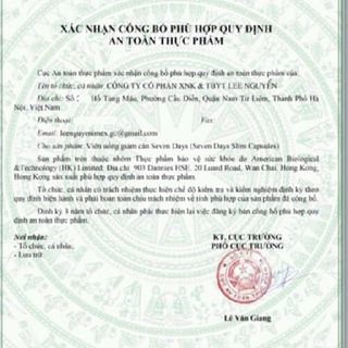 Thuốc giảm cân Seven Days