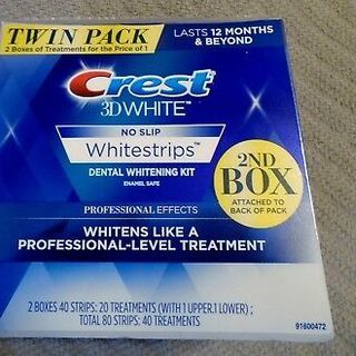 Combo 2 hộp miếng dán trắng răng Crest 3D White Professional Effects 2 hộp mỗi hộp 20 gói