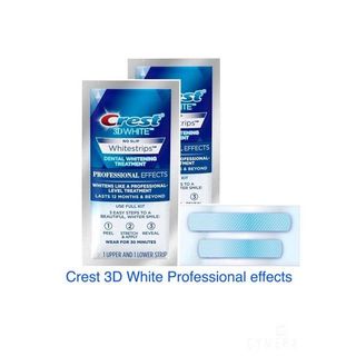 Combo 2 hộp miếng dán trắng răng Crest 3D White Professional Effects 2 hộp mỗi hộp 20 gói