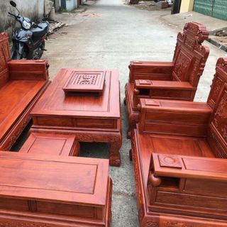 Bộ Phù Dung gỗ Hương Đá