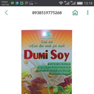 mầm đậu nành yến mạch dumi soy giá sỉ