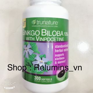 THUỐC BỔ NÃO GINKGO BILOBA MỸ 300 VIÊN