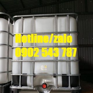 Bình đựng hóa chất 1000 lít bình nhựa 1000 lít có khung sắt